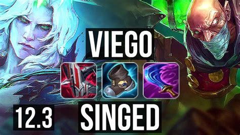 Viego Vs Singed Jng Quadra 6 Solo Kills 15311 Legendary 300