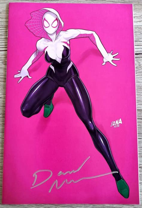 Amazing Spider Man Spider Gwen Virgin Cover Signed Catawiki