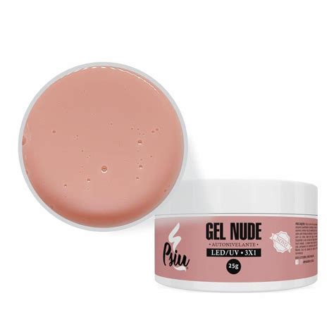 Gel Psiu Nude Autonivelante 25g Gel Para Unhas Magazine Luiza