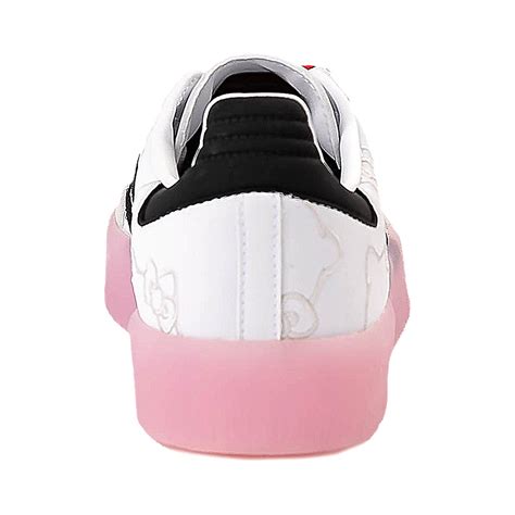 Womens adidas x Hello Kitty® Sambae Athletic Shoe - White / Core Black ...