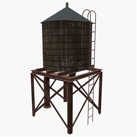 Water Tank 3d Model