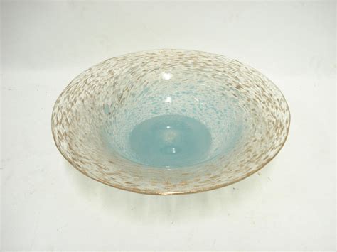 Bonhams A Monart Glass Bowl Shape Fh