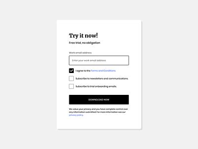 Sign Up Form UI Design by Ildiko Gaspar on Dribbble