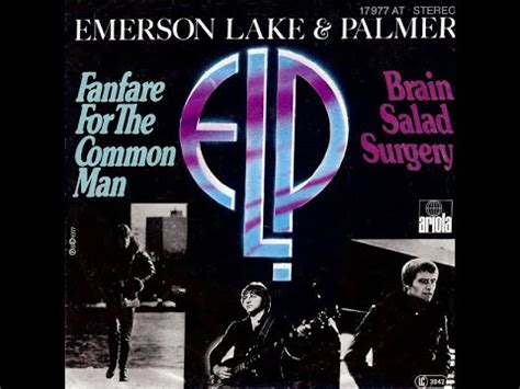 Emerson Lake Palmer Fanfare For The Common Man YouTube