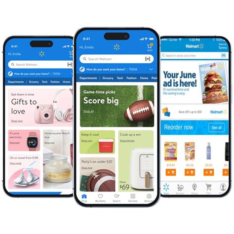 walmart app shopping