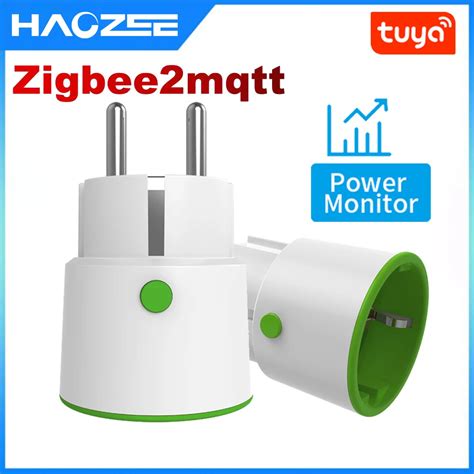 Enchufe Inteligente Tuya Zigbee 3680W 16A Temporizador De Monitoreo De