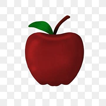 Ilustrasi Buah Apel Merah, Apple, Cartoon, Buah PNG Transparent Clipart