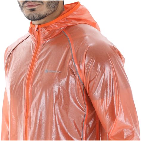 Jaqueta Corta Vento Impermeável Capuz Oxer Transparente Masculina