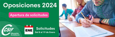 CSIF Oposiciones 2024 Apertura De Solicitudes