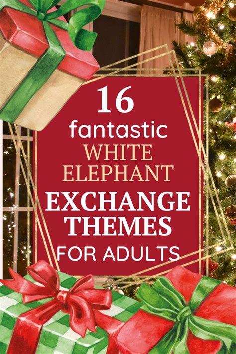 16 Festive White Elephant Gift Exchange Themes for Adults