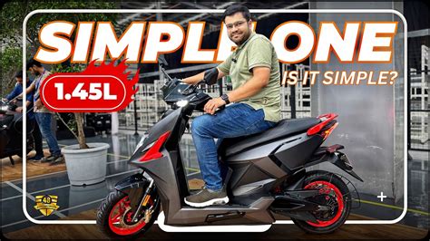 Simple One Launched Just Lakhs Range First Ride