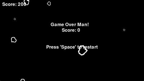 Asteroids Pygame By Doomtoo