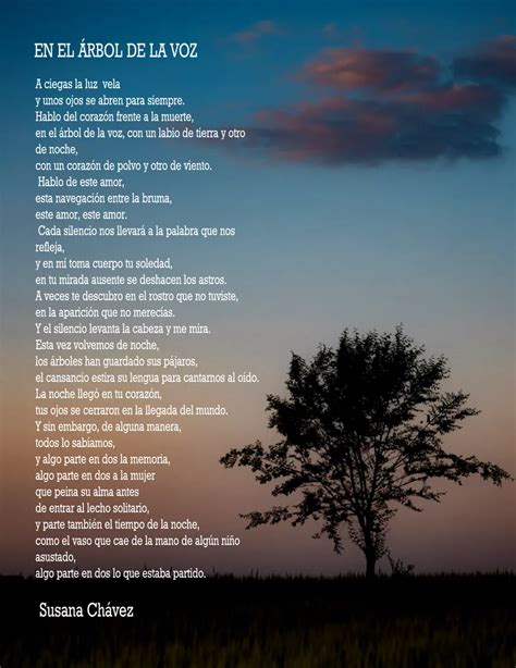 Poesía de Susana Chavez