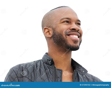 Portrait Of A Happy African American Man Smiling Stock Photo Image Of