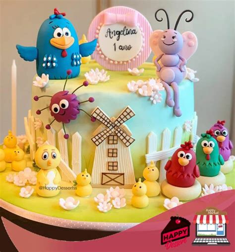 Pastel Gallina Pintadita Happy Dessert