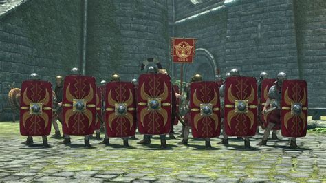 Shield Wall Formation Orders Ryse Son Of Rome In Skyrim At Skyrim