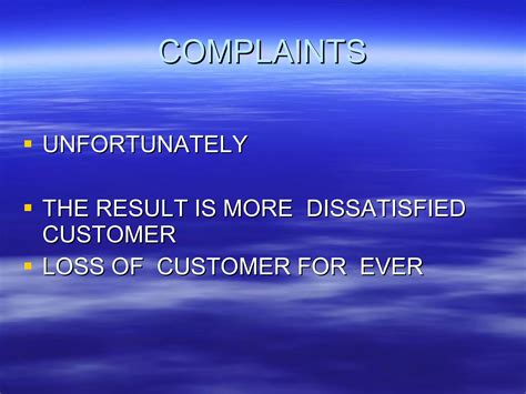 Handling Customer Complaints Ppt