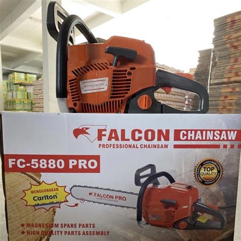 Jual Mesin Chainsaw Senso Falcon Pro 5880 22 Bar Baja Mesin Gergaji