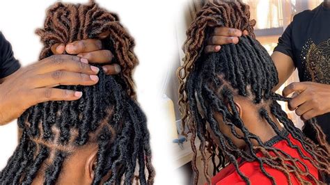 New Updates A Man Did My Faux Locs Quick Method Youtube