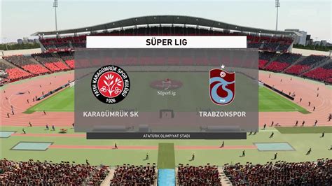 FIFA 23 Karagümrük vs Trabzonspor Atatürk Olimpiyat Stadi