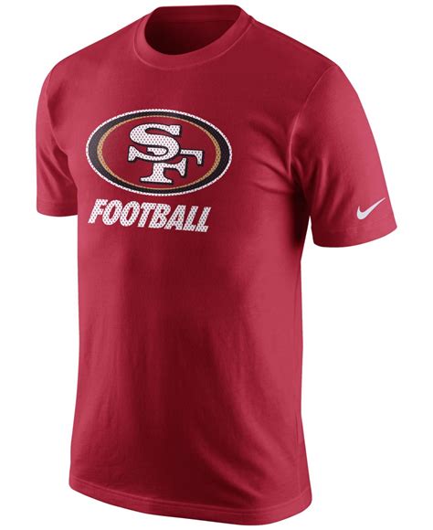 Lyst Nike Mens San Francisco 49ers Facility T Shirt In Red For Men