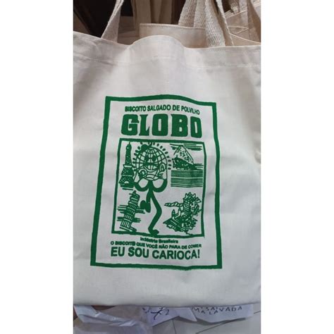 Bolsa Ecobag Moda Praia Biscoito Globo Ver O Patrim Nio Cultural