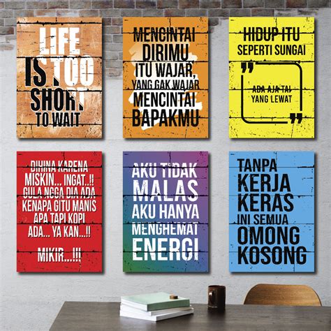 Jual Poster Motivasi Kata Kata Motivasi Kata Kata Motivasi Lucu