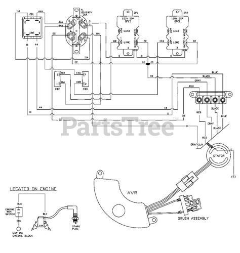 Diagram For Watt Rv Ready Portable Generator Champion P