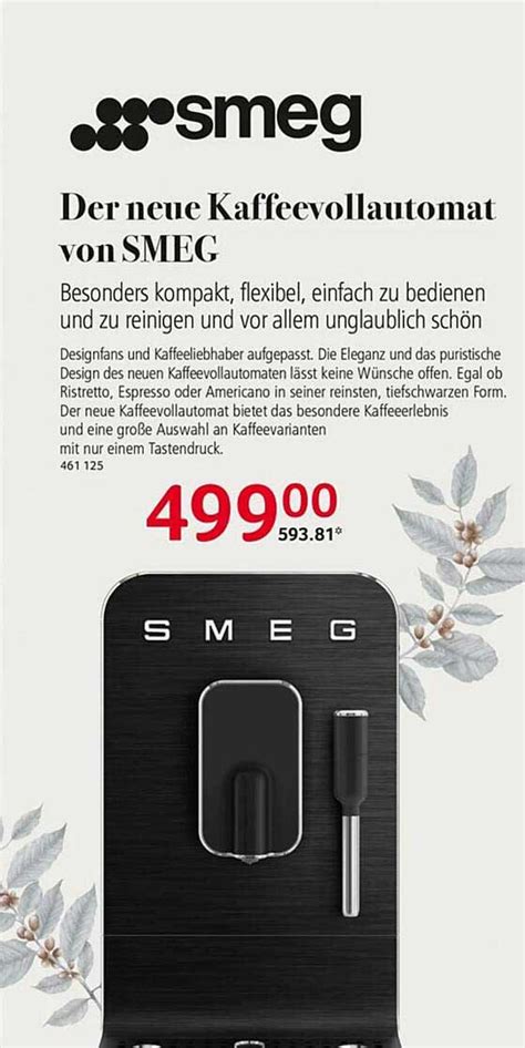 Der Neue Kaffeevollautomat Von Smeg Angebot Bei Selgros Prospekte De