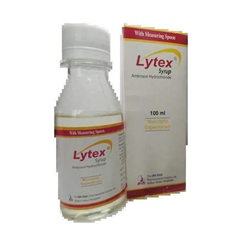 Lytex 100 ml Syrup, Ibn Sina Pharmaceutical, Online Pharmacy - osudpotro