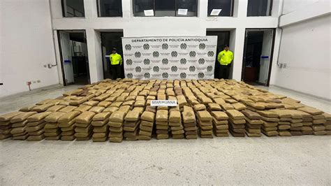 Policía incautó cargamento con más de 1 500 Kilos de Marihuana en