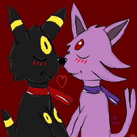 Pokemon Umbreon And Espeon Love Story