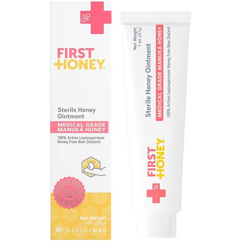 First Honey Sterile Honey Ointment For Minor Burns Woundscuts 10