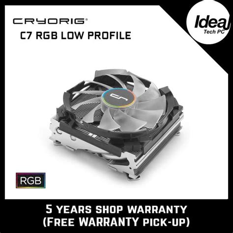 CRYORIG C7 RGB Low Profile CPU Cooler | Lazada