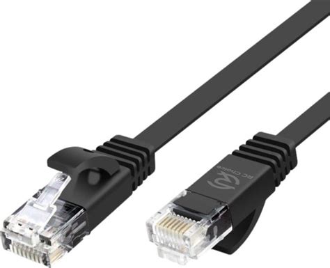 Internetkabel CAT6 Ethernet Netwerk Kabel Tot 1000Mbps RJ45 Platte