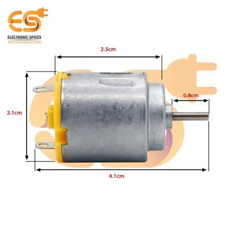 Electronic Spices V V Toy Motor Dc Motor Mini Electric Motor Carbon