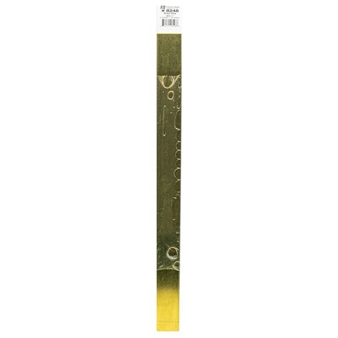 Brass Strip 0064 Thick X 1 Wide X 12 Long 1 Piece