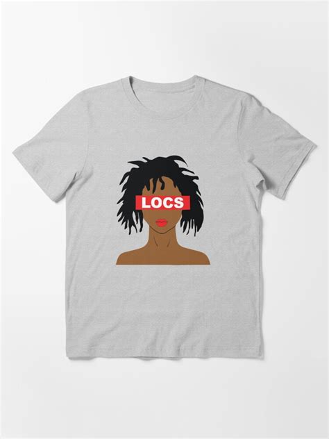 Short Natural Hair Locs Or Dreadlocs T Shirt For Sale By