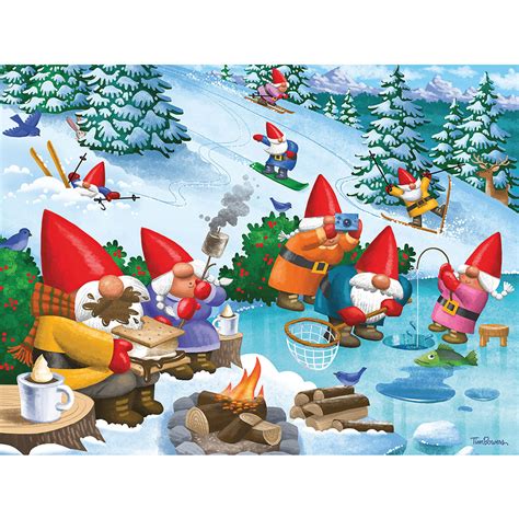 Winter Fun 300 Large Piece Jigsaw Puzzle Spilsbury