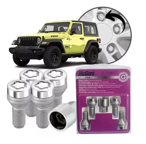 Parafuso Trava Antifurto Roda Wrangler 2023 2024 Original Frete grátis