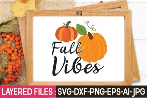 Fall Vibes Svg Cut File Graphic By Gatewaydesign · Creative Fabrica