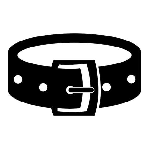 Premium Vector Waist Belt Icon Logo Vector Design Template