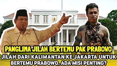 Prabowo Muak Panggil Panglima Jilah Untuk Datang Ke Istana Ada Apa