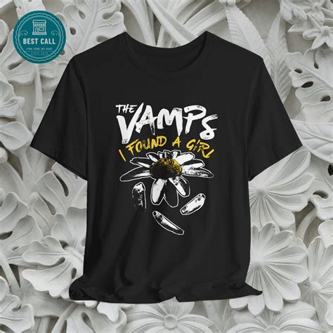 The Vamps I Found A Girl Fan Made T Shirt Wake Up Band Brit Pop