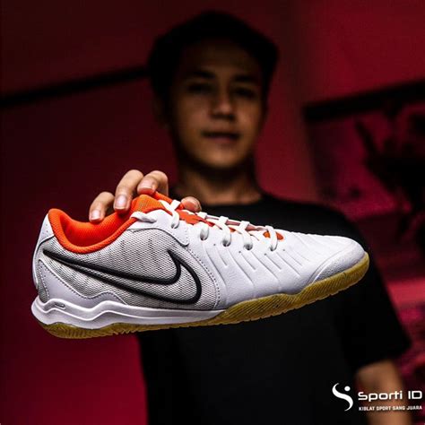 Jual Sepatu Futsal Nike Tiempo Legend 10 Academy IC White DV4341 100