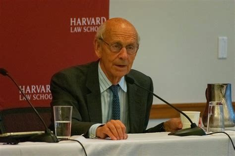 At Harvard Law School Forum Former Justice Stephen Breyer Reflects On