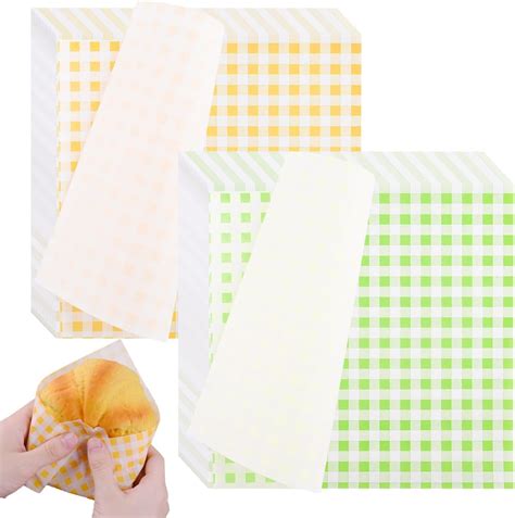 Amazon Tophoniex Summer Wax Paper Sheets Dry Waxed Deli Paper