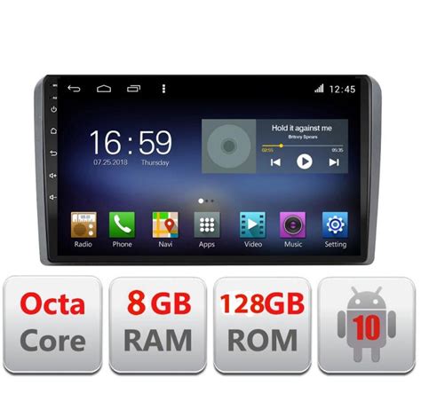 Navigatie Dedicata Audi A P F Octa Core Cu Android Radio