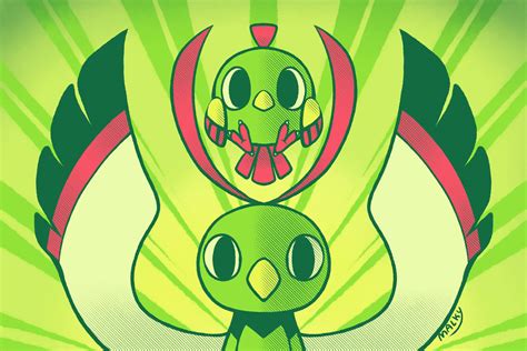 Download Xatu And Natu Wallpaper