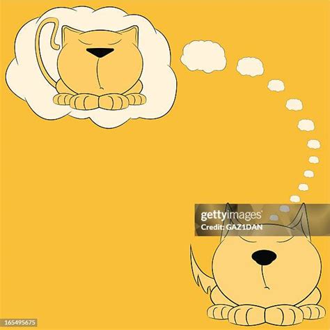 83 Dog Dreaming Cartoon High Res Illustrations - Getty Images